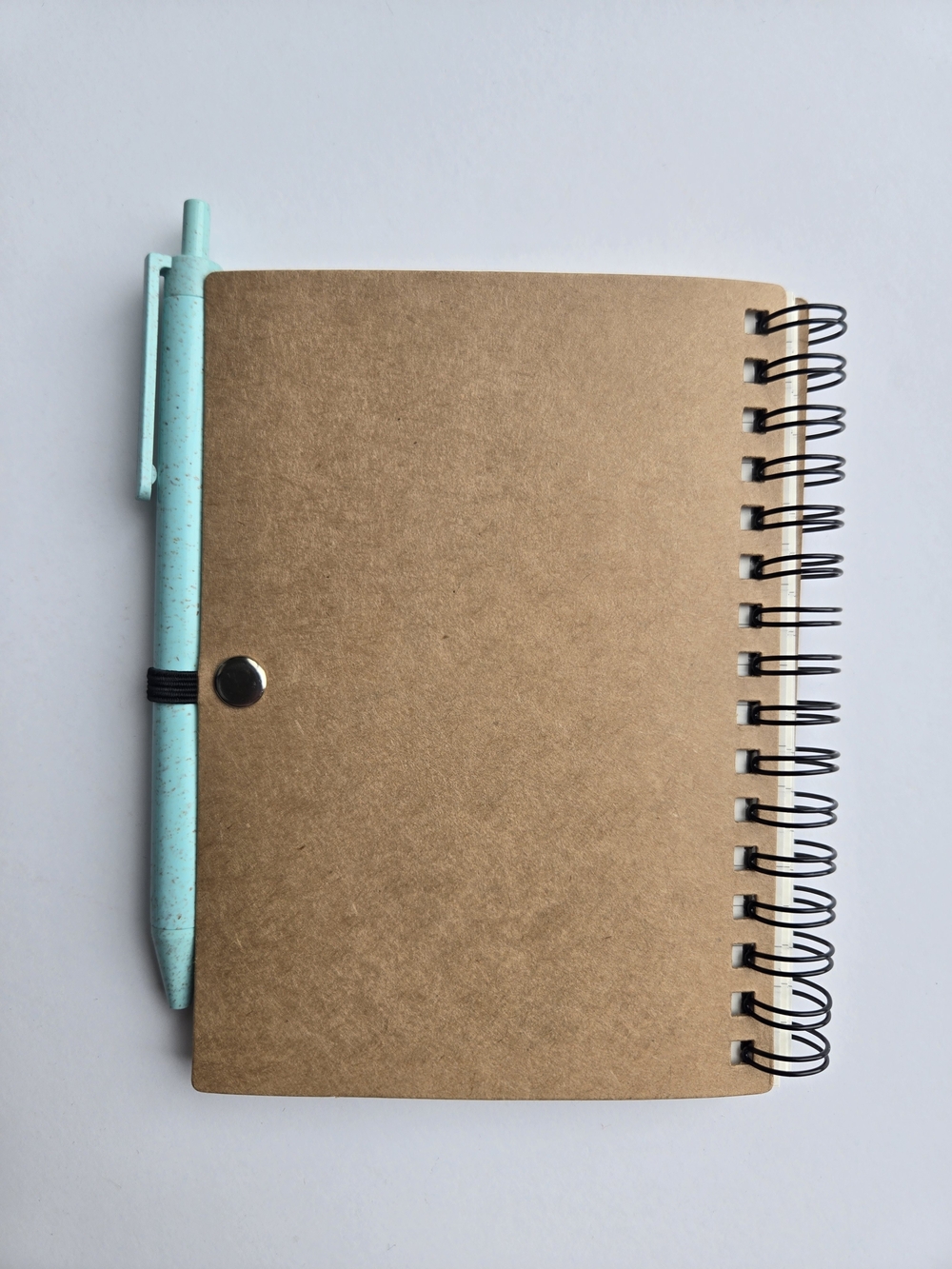 🌺 Believe In Yourself Kraft Spiral Notebook & Mint Eco-Gel Pen Set NWOT - Picture 3 of 4